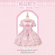 Mademoiselle Pearl Sanrio Hello Kitty Candy Themed Apron Blouse Salopette JSKs and OPs(Reservation/Full Payment Without Shipping)